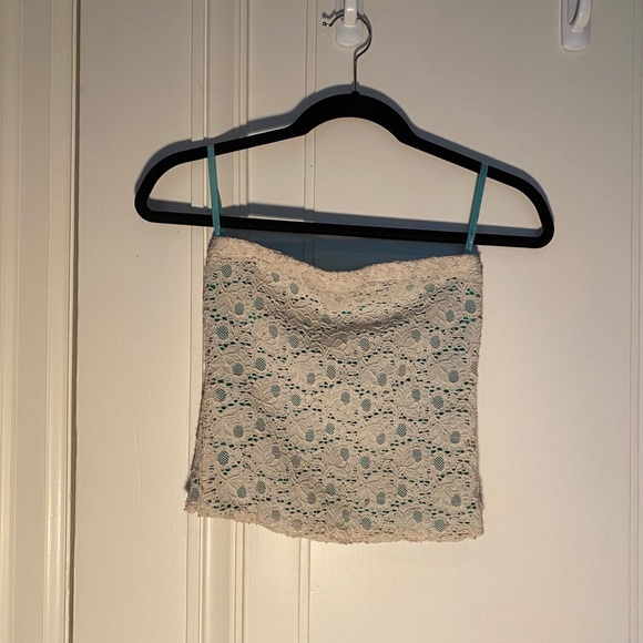 Silence + Noise Green Tube Top - Picture 2 of 4